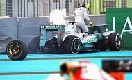 Гран При Абу - Даби  2012 г. Воскресенье 4 ноября гонка Нико Росберг Mercedes AMG Petronas