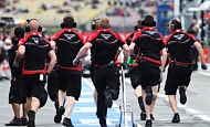 Гран При Германии  2012 г Пятница 20 июля первая практика  Marussia F1 Team