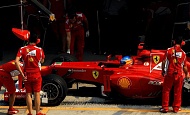 Гран При  Индии 2012 г. Суббота 27 октября квалификация Фернандо Алонсо Scuderia Ferrari
