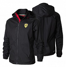 Куртка мужская Windbreaker Jacket, black, Ferrari