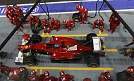 Гран При Сингапура 2012 г. Воскресенье 23 сентября гонка Фернандо Алонсо Scuderia Ferrari