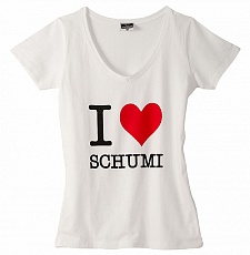 Футболка женская I love Schumi
