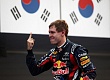 Гран При Кореи 2011г Воскресенье победитель гонки Себастьян Феттель Red Bull Racing
