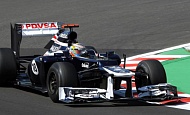 Гран При Японии 2012 г. Пятница 5 октября вторая практика Пастор Мальдонадо Williams F1 Team
