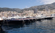 Яхты на Гран При Монако 2012г