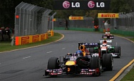 Гран При Австралии 2013г. Воскресенье 17 марта гонка Себастьян Феттель Red Bull Racing