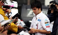 Гран При Австралии 2012 четверг 15 марта Серхио Перес Sauber F1 Team