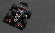 Гран При Бахрейна 2013г. Пятница 19 апреля первая практика Ромэн Грожан Lotus F1 Team