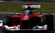 Гран При Италии 2012 г. Пятница 7 сентября первая практика Фернандо Алонсо Scuderia Ferrari