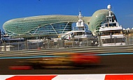 Гран При Абу – Даби 2012 г. Пятница 2 ноября вторая практика Кими Райкконен Lotus F1 Team