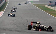 Гран При Кореи 2012 г. Воскресенье 14 октября гонка Кими Райкконен Lotus F1 Team
