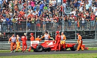 Гран При Италии 2012 г. Пятница 7 сентября вторая практика Фернандо Алонсо Scuderia Ferrari