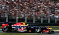 Гран При Италии 2012 г. Пятница 7 сентября вторая практика Себастьян Феттель Red Bull Racing