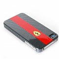 Бампер Hard Carbon для iPhone 4/4s, red, 