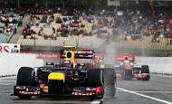 Гран При Германии  2012 г Суббота 21 июля квалификация  Марк Уэббер Red Bull Racing