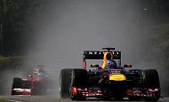 Гран При Малайзии 2013г. Суббота 23 марта квалификация Себастьян Феттель Red Bull Racing