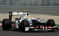 Гран При Индии 2012 г. Суббота 27 октября третья практика Серхио Перес Sauber F1 Team