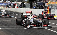 Гран При Японии 2012 г. Суббота 6 октября квалификация Серхио Перес Sauber F1 Team