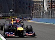 Гран При Валенсии 2011г  гонка Red Bull Racing Марк Уэббер