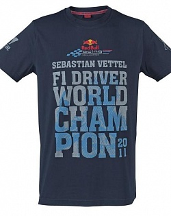 Футболка мужская S. Vettel World Champion 2011