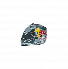 Значок Vettel Helmet, Red Bull Racing
