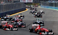 Гран При Валенсии 2011г гонка