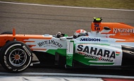 Гран При Китая 2013г. Пятница 12 апреля вторая практика Андриан Сутиль Sahara Force India F1 Team