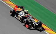 Гран При Бельгии 2012 г. Суббота 1 сентября квалификация  Ромэн Грожан Lotus F1 Team
