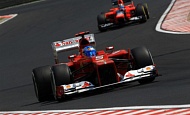 Гран При Венгрии  2012 г. Суббота  28  июля  квалификация Фернандо Алонсо Scuderia Ferrari