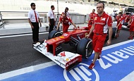 Гран При Абу – Даби 2012 г. Суббота 3 ноября третья практика Scuderia Ferrari