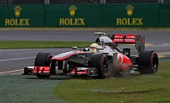 Гран При Австралии 2013г. Воскресенье 17 марта квалификация Серхио Перес Vodafone McLaren Mercedes