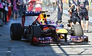 Гран При Австралии 2013г. Пятница 15 марта вторая практика Марк Уэббер Red Bull Racing