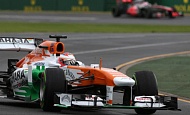 Гран При Австралии 2013г. Воскресенье 17 марта квалификация Пол ди Реста Sahara Force India F1 Team
