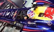 Гран При Сингапура 2012 г. Пятница 21 сентября вторая практика Марк Уэббер Red Bull Racing