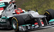 Гран При Китая 2012 г  суббота 14 апреля  Михаэль Шумахер Mercedes AMG Petronas