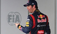 Гран При Кореи 2012 г. Суббота 13 октября квалификация Марк Уэббер Red Bull Racing
