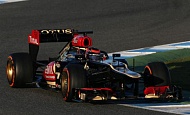 Предсезонные тесты Херес, Испания 5 – 8 февраля 2013  год Кими Райкконен Lotus F1 Team
