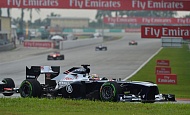 Гран При Малайзии 2013г. Воскресенье 24 марта гонка Пастор Мальдонадо Williams F1 Team