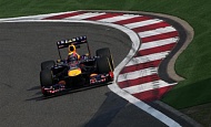 Гран При Китая 2013г. Пятница 12 апреля вторая практика Марк Уэббер Red Bull Racing