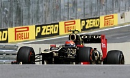 Гран При Бразилии 2012 г. Пятница 23 ноября первая практика Ромэн Грожан Lotus F1 Team