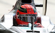 Гран При Венгрии  2012 г. Суббота  28  июля  третья практика Михаэль Шумахер Mercedes AMG Petronas