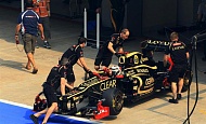 Гран При  Индии 2012 г. Суббота 27 октября квалификация Кими Райкконен Lotus F1 Team