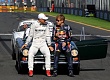 Гран При Австралии 2012 воскресенье 18  марта Михаэль Шумахер Mercedes AMG Petronas и Себастьян Феттель Red Bull Racing