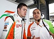 Гран-при Венгрии 2011г Пятница Пол ди Реста  Force India F1 Team