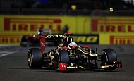 Гран При Абу - Даби  2012 г. Воскресенье 4 ноября гонка Кими Райкконен Lotus F1 Team