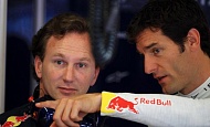 Гран При Валенсии 2012 г. Пятница 22 июня Кристиан Хорнер и  Марк Уэббер Red Bull Racing