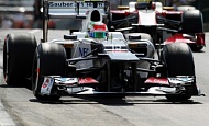 Гран При Венгрии  2012 г. Суббота  28  июля  третья практика Серхио Перес Sauber F1 Team