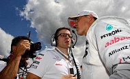 Гран При Германии 2012 г. Воскресенье  22 июля гонка  Михаэль Шумахер Mercedes AMG Petronas