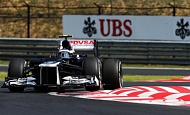 Гран При Венгрии  2012 г. Пятница 27  июля  первая  практика Вальтери Боттас Williams F1 Team