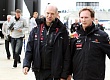  Гран При Великобритании 2011г Adrian Newey & Christian Horner Red Bull Racing